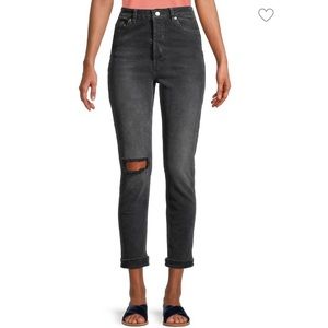 NWT Free People Zuri Mom Stretch Jeans
